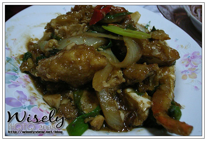 【新年】初五：洋蔥炒螃蟹 @WISELY's 拍拍照寫寫字