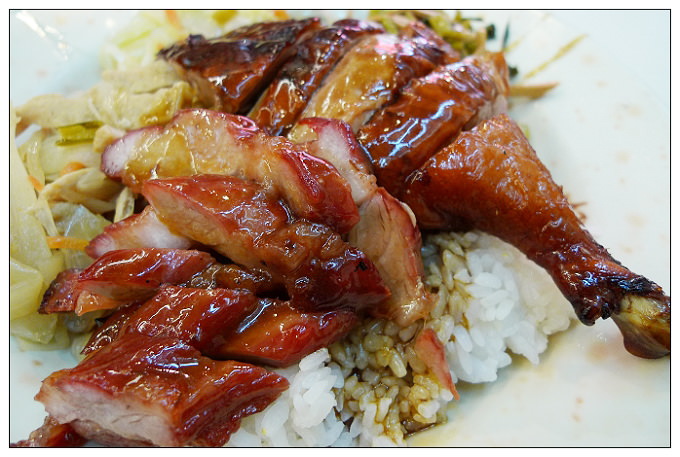 【食記】台北．奕興燒腊粥麵館 (鴨腿叉燒飯)