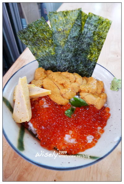 【食記】台北．景美夜市：竹壽司之這是什麼丼 (海膽鮭魚卵蓋飯)