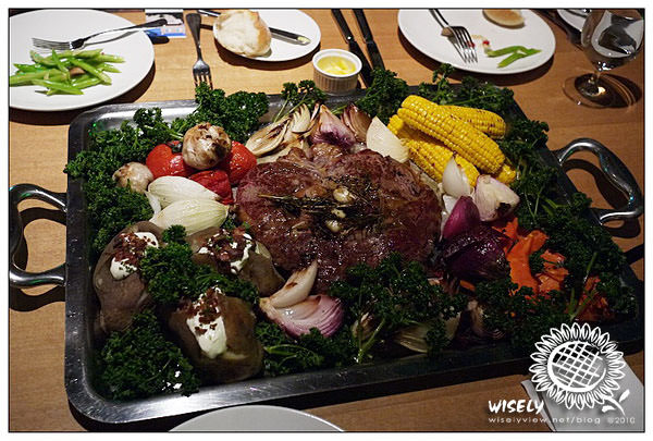 L’IDIOT 驢子餐廳 2010：40盎司巨無霸頂級肋眼牛排