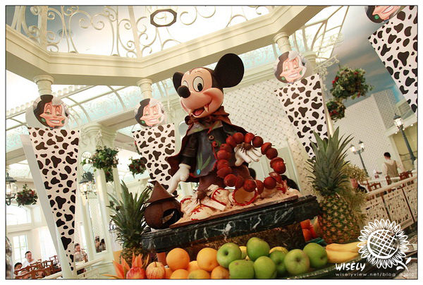 【旅遊】2010中國.香港：迪士尼樂園酒店(住房和餐廳) Day3