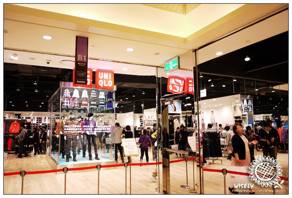【閒話】台北．信義商圈：統一阪急百貨UNIQLO