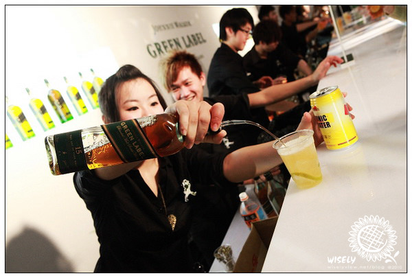 【活動】「夜的華山 JOHNNIE WALKER 綠牌品酩自然之旅」跨界聲光首映記實