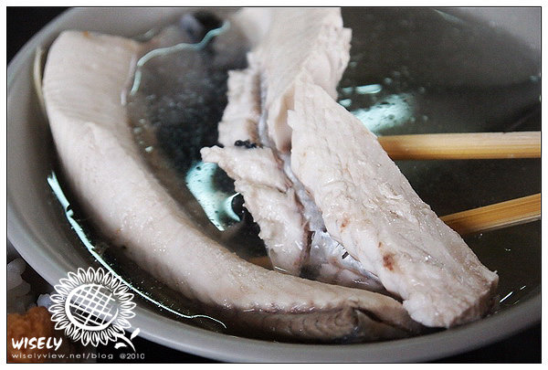 【食記】台北．興安街小吃：三元六虱目魚粥(湯)