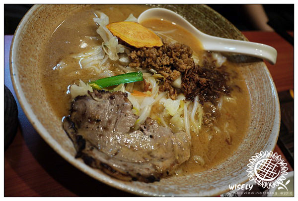 【食記】台北．長安東路近新生高架：旺味麵場田所商店(日式味噌拉麵)