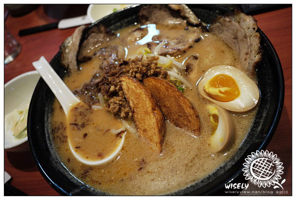【食記】台北．長安東路近新生高架：旺味麵場田所商店(日式味噌拉麵)