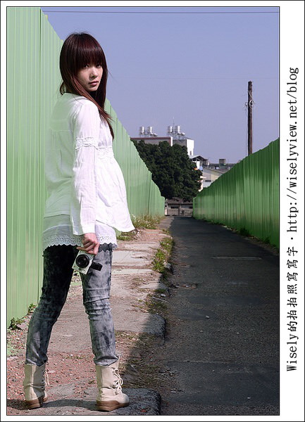 【人像】熊醬@台中彩虹眷村外拍 (就愛玩GF2花絮)