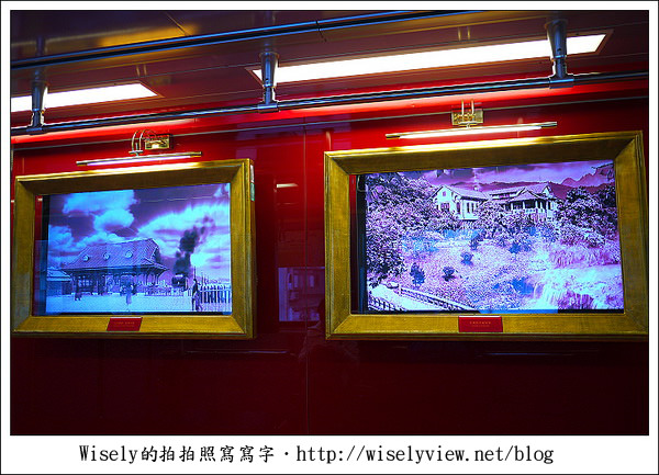 【隨拍】台北．捷運北投站：溫泉人偶立體裝置藝術、溫泉彩繪列車