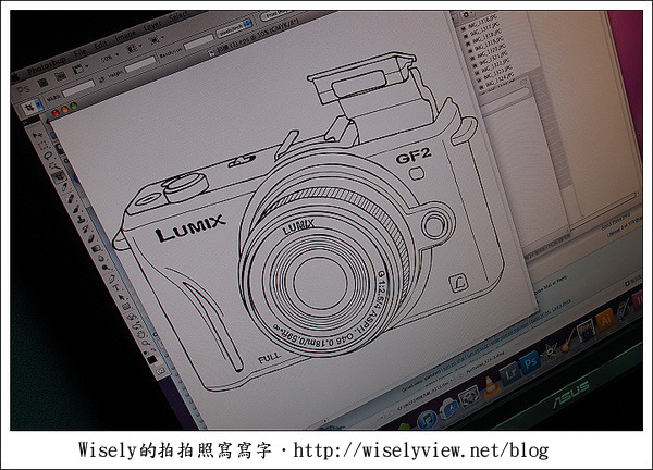 【花絮】就愛玩GF2：印刷廠最後趕工校色看樣 @WISELY's 拍拍照寫寫字