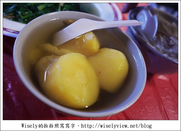 台北︱陽明山竹子湖︱冠宸食館 野菜熱炒