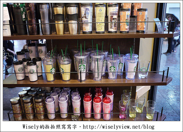 【旅行】2011(日本)廣島-03：星巴克廣島馬克杯 & 本通商店街Starbucks隨拍