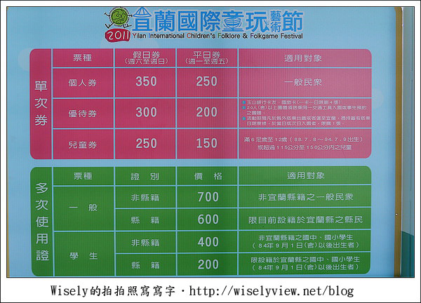 【遊玩】2011宜蘭童玩節記實(圖超多)－相關活動內容、現場遊樂設施、交通搭車資訊
