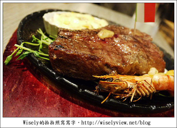 【食記】新北市．新店區：牛仔部落 厚切炙燒牛排 -價格便宜份量多但味道普通 @WISELY&#039;s 拍拍照寫寫字