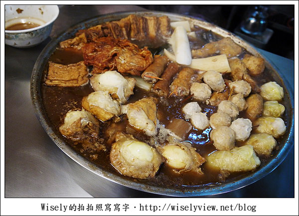 【食記】台北市．萬華區：華西街夜市美食－壽司王關東煮、北港甜湯米糕粥/燒麻糬