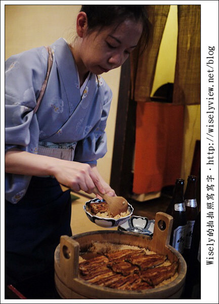 【旅行】2011關西(京阪神)-23：京都花見小路裡的江戶美味～祇園う(木桶)鰻魚飯