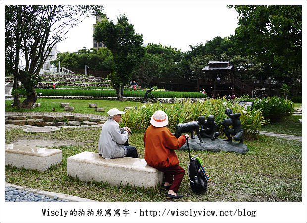 【隨拍】台北市‧中正區：客家文化主題公園～結合生態與人文藝術的休閒場所，還能騎單車散步