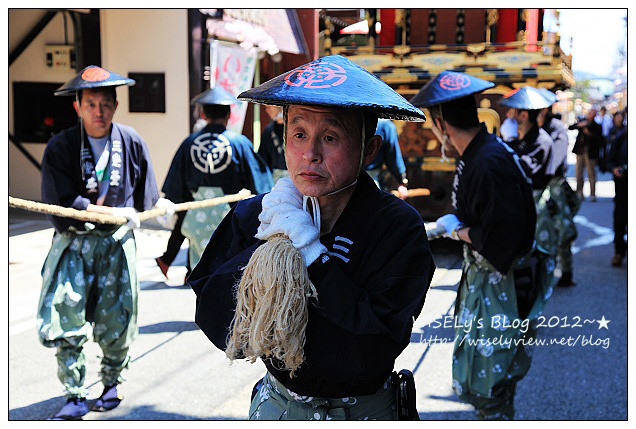 【旅行】2012日本．岐阜：古川祭神轎遊行巧遇「子供歌舞妓」，品嚐山腰樓和食與井之廣味噌煎餅、逛祭典屋台和大啖飛騨霜降牛串烤
