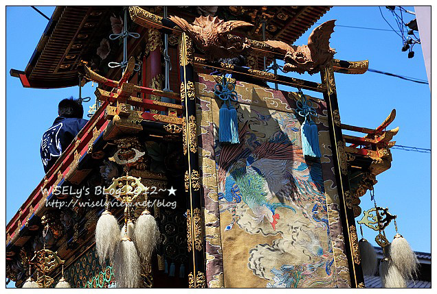 【旅行】2012日本．岐阜：古川祭神轎遊行巧遇「子供歌舞妓」，品嚐山腰樓和食與井之廣味噌煎餅、逛祭典屋台和大啖飛騨霜降牛串烤