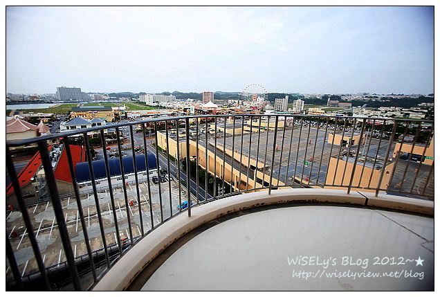 【旅行】日本．沖繩：The Beach Tower Hoter美濱之城，鄰近美國村住宿飯店，及JUSCO摩天輪夜景隨拍
