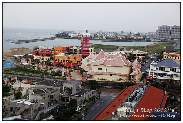 【旅行】日本．沖繩：The Beach Tower Hoter美濱之城，鄰近美國村住宿飯店，及JUSCO摩天輪夜景隨拍