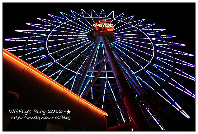 【旅行】日本．沖繩：The Beach Tower Hoter美濱之城，鄰近美國村住宿飯店，及JUSCO摩天輪夜景隨拍