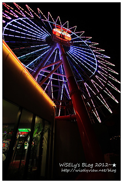 【旅行】日本．沖繩：The Beach Tower Hoter美濱之城，鄰近美國村住宿飯店，及JUSCO摩天輪夜景隨拍