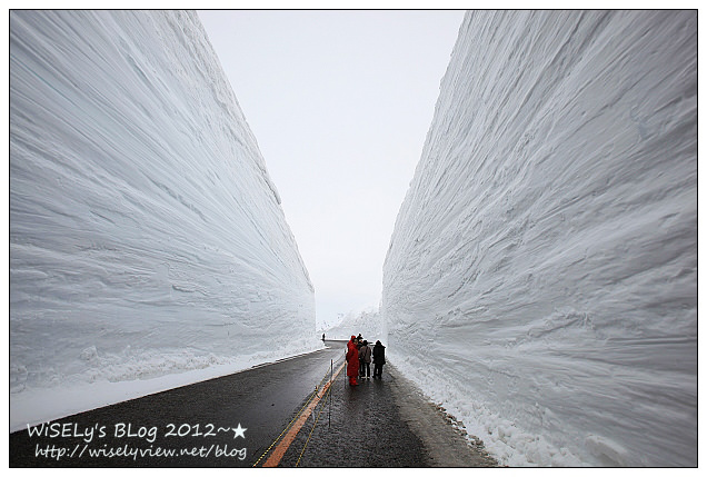 【旅行】2012日本．富山：立山黑部～漫步大雪谷走在雪壁中，欣賞日本阿爾卑斯山美景