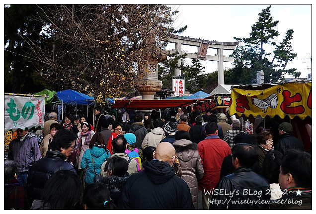 【旅行】2011日本．京都：北野天滿宮(龍年)天神祭@摸神牛長智慧＆市集屋台隨拍