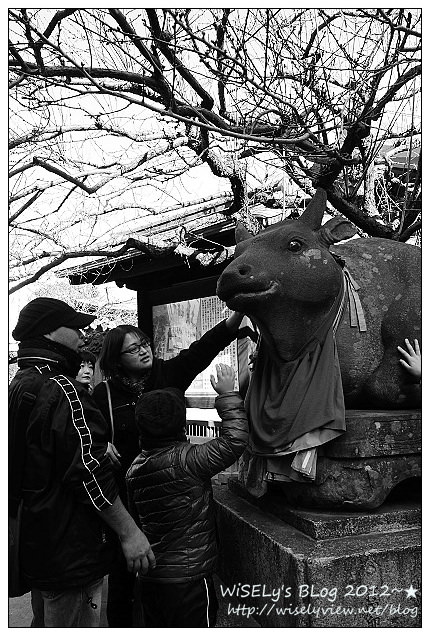 【旅行】2011日本．京都：北野天滿宮(龍年)天神祭@摸神牛長智慧＆市集屋台隨拍