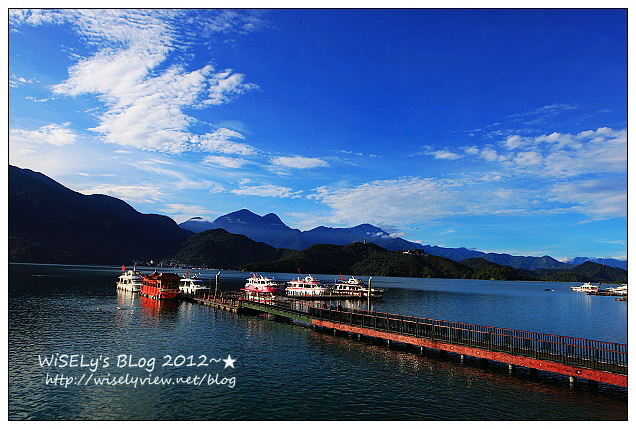 日月潭朝霧碼頭︱清晨看金黃日出的必訪之地︱南投魚池景點