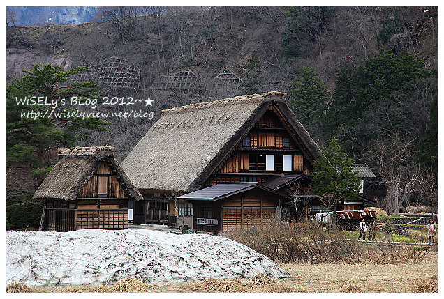【旅行】2012日本．岐阜縣：白川鄉與五箇山的合掌造聚落巡禮4-2＠重要文化財「和田家」，不靠一根釘全賴卡榫和麻繩與全村同心結而成