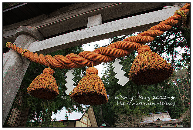 【旅行】2012日本．岐阜縣：白川鄉與五箇山的合掌造聚落巡禮4-3＠名產伴手禮購買，幽雅景緻的八幡宮參拜隨拍