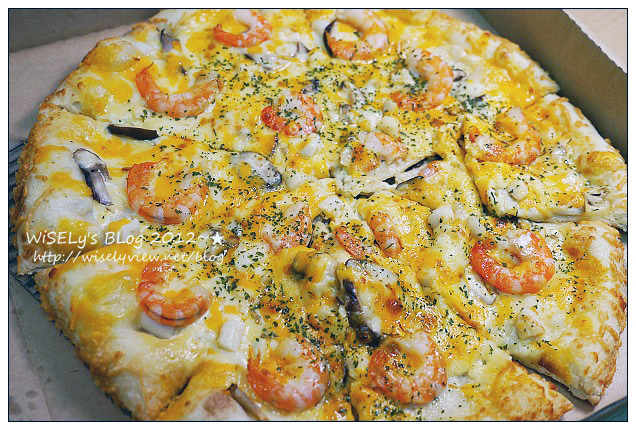 【試吃】Pizza Hut必勝客披薩新口味：起司六重奏＠大蝦干貝口味豐富起司濃