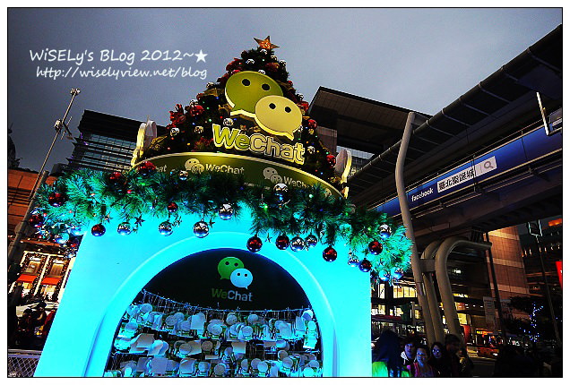 【攝影】台北信義。捷運市政府站：LUMIX GF1＠2012臺北聖誕城 & 周邊光雕大樓隨拍