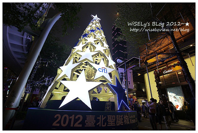 【攝影】台北信義。捷運市政府站：LUMIX GF1＠2012臺北聖誕城 & 周邊光雕大樓隨拍