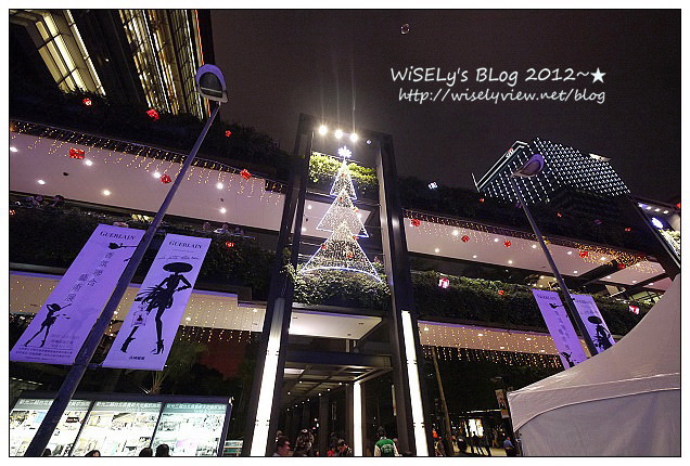 【攝影】台北信義。捷運市政府站：LUMIX GF1＠2012臺北聖誕城 & 周邊光雕大樓隨拍