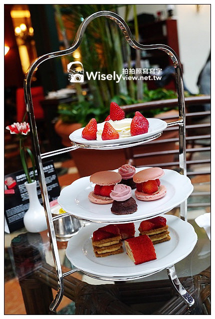 【食記】台北市．松山區：西華飯店(Toscana)＠美莓派對下午茶～草莓馬卡龍與現做法式薄餅很美味