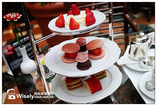 【食記】台北市．松山區：西華飯店(Toscana)＠美莓派對下午茶～草莓馬卡龍與現做法式薄餅很美味