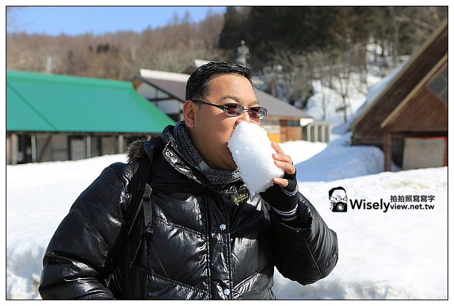 【旅行】2013日本北陸。富山縣南礪市＠利賀村雪地散策、天竺溫泉參訪；中之屋「行者NIKONIKO」招待菜餚及雪見酒、在雪洞裡大嚐熊肉鍋