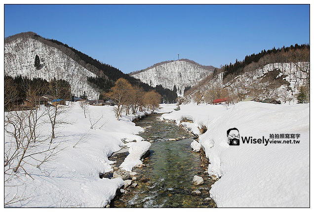 【旅行】2013日本北陸。富山縣南礪市＠利賀村雪地散策、天竺溫泉參訪；中之屋「行者NIKONIKO」招待菜餚及雪見酒、在雪洞裡大嚐熊肉鍋