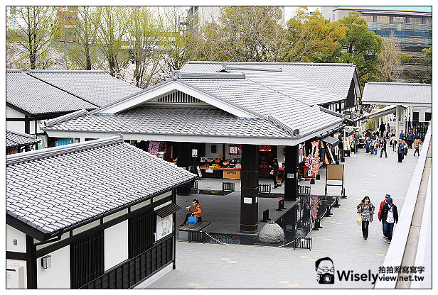 【旅行】2013日本九州。熊本市：天下名城熊本城賞櫻，櫻之馬場-湧湧座＆櫻之小路漫遊
