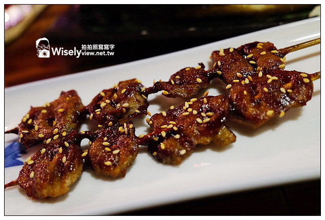 【食記】台北市。中山區：串樂 燒揚酒場(居酒屋)@深具日式風格口味，內容豐富的串燒店