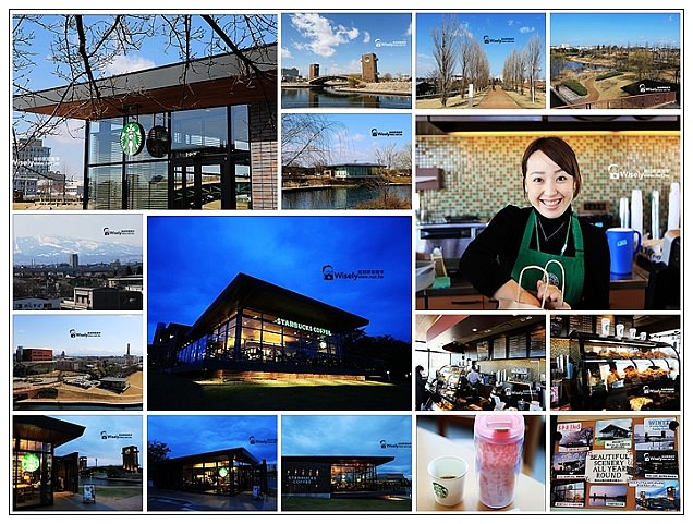 【旅行】2013日本北陸。富山縣富山市：立山連峰遠景相伴的富岩運河環水公園，以及最美的星巴克店日夜景色 @WISELY&#039;s 拍拍照寫寫字