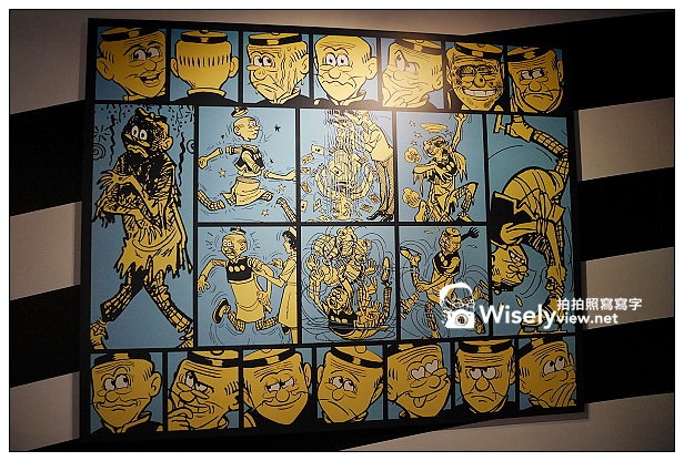 【遊記】台北市。松山菸廠創意園區：老夫子50時空叮叮車(世界巡展台北首站)＠2013/11/16~2014/02/09