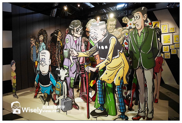 【遊記】台北市。松山菸廠創意園區：老夫子50時空叮叮車(世界巡展台北首站)＠2013/11/16~2014/02/09