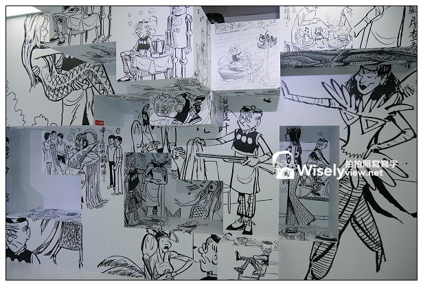 【遊記】台北市。松山菸廠創意園區：老夫子50時空叮叮車(世界巡展台北首站)＠2013/11/16~2014/02/09