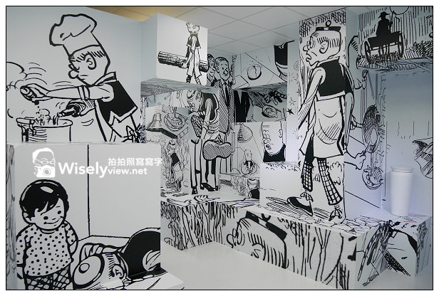 【遊記】台北市。松山菸廠創意園區：老夫子50時空叮叮車(世界巡展台北首站)＠2013/11/16~2014/02/09