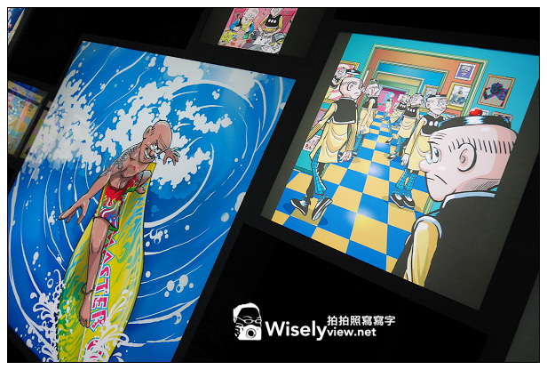 【遊記】台北市。松山菸廠創意園區：老夫子50時空叮叮車(世界巡展台北首站)＠2013/11/16~2014/02/09