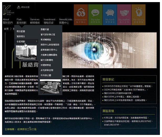 【邀稿】台中市。大里區：台中軟體園區＠從傳統產業轉型進入文創科技時代