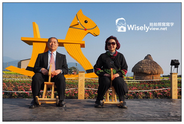 【遊記】宜蘭縣。三星鄉：搖搖洛克馬(黃色木馬)＠位於三星路四段235號，展期1/22~2/14